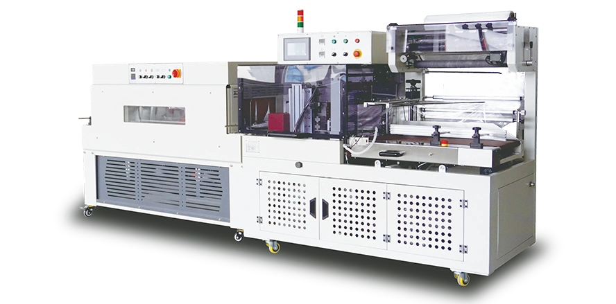 RG-4020+RT-4525 Automatic Side Sealing Heat Shrink Packing Machine