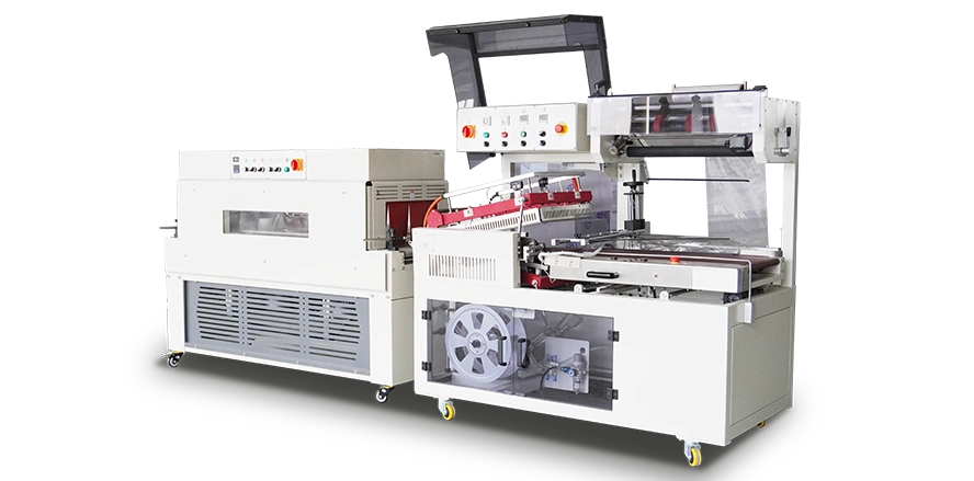 RL-400+RT-4525 Automatic L Sealer Heat Shrink Packing Machine