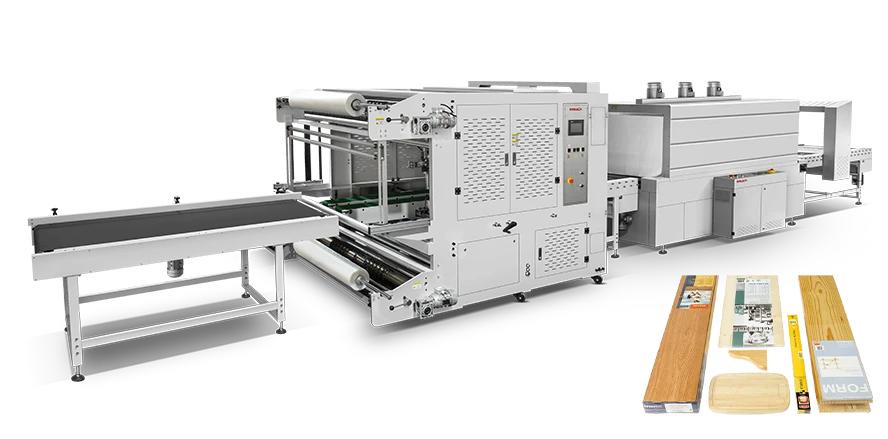 Automatic Double Sides Sealing Shrink Wrapping Machine