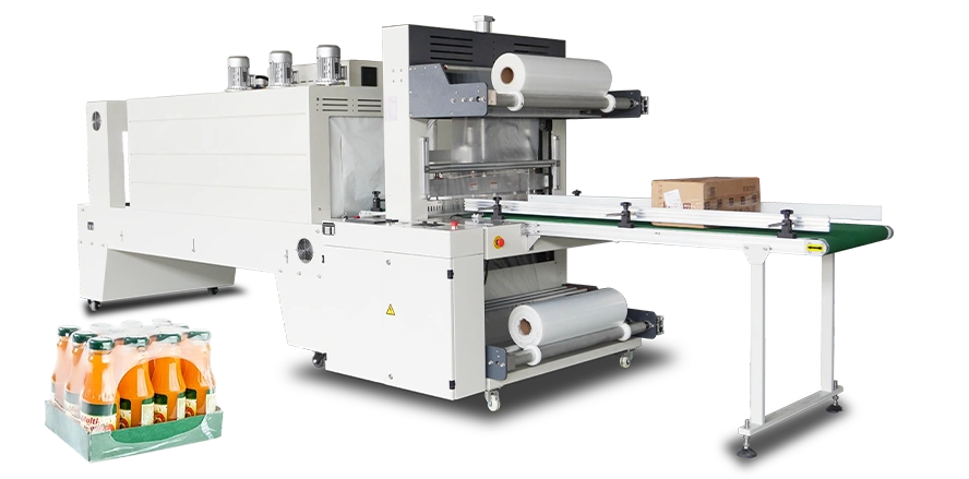 Automaitc Sleeve Sealer Shrink Packing Machine (Straight Line Infeed Conveyor)