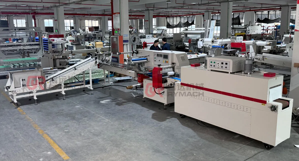 Specially Designed Shrink Packager for Trash Bag Rolls Built with Front Automatic Feeding System